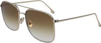 Victoria Beckham Womens Hammered 59Mm Sunglasses