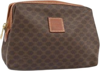 Celine Pre-owned Clutches, female, Brown, Size: ONE SIZE Pre-owned Plastic Clutch