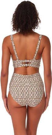 Sunsets Hannah High Waist Bikini Swim Bottoms in Sand Drift at Nordstrom, Size X-Large