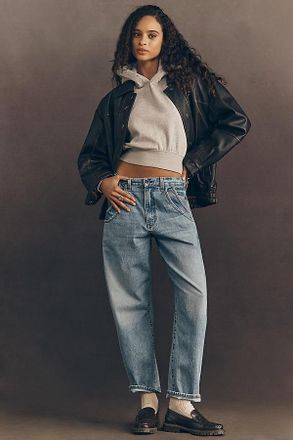 ASKK NY Lenox High-Rise Tapered Jeans