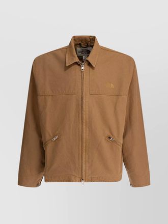 The North Face canvas work jacket