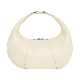 Le Tanneur Juliette Hobo Tas - Dames - Handtassen - Wit - ONE Size - Leer - Tassen