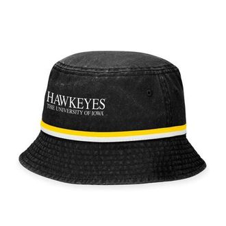 Top of the World Mens Top of the World Black Iowa Hawkeyes Ace Bucket Hat at Nordstrom, Size One Size Oz