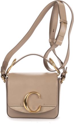 Chlo&eacute; Pre-owned Womens Mini C Bag Shoulder Bag - Grey - One Size