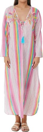Ranee&rsquo;s Surfer Girl Beach Tunic In Multi