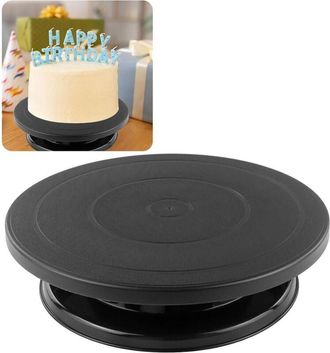 OEM Plato Giratorio Para Tartas De 27 Cm, Plato Giratorio Para Reposter&iacute;a, Plato Giratorio Para Tartas Con Soporte, Accesorios Para Reposter&iacute;a