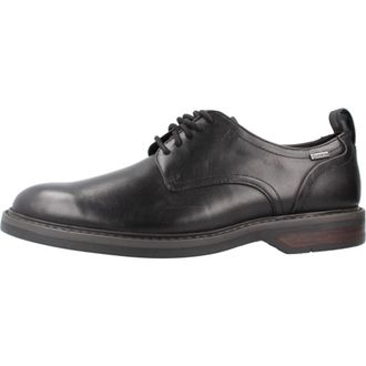 Clarks Aldwin Lace GTX - Heren - Nette schoenen - Zwart - 42 1/2 EU - Leer - Schoenen