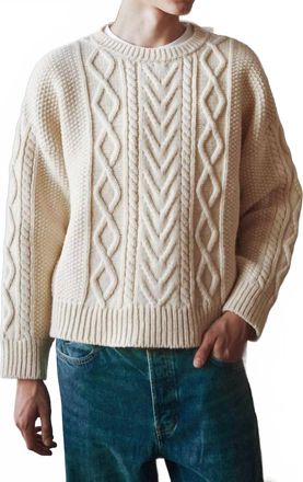 L'Envers Roger Sweater In Off-White