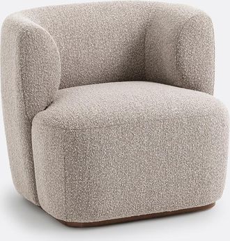 La Redoute Interieurs Fauteuil in bouclette, Nidou