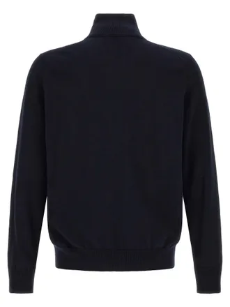 HUGO BOSS Cotton-Cashmere Blend Cardigan - Black