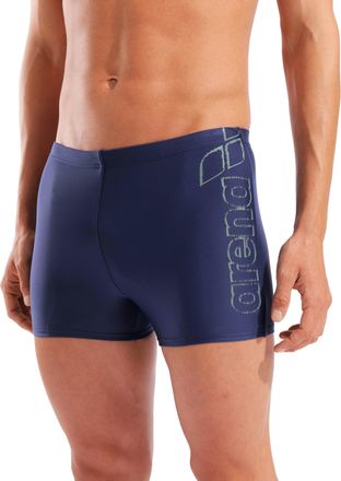 Arena Badehose ARENA MENS ARENA SCRATCHY SWIM SHORT, Herren, Gr. 9 (XXXL), N-Gr, navy, sage, Obermaterial: 80% Polyamid, 20% Elasthan, Badehosen Badehose