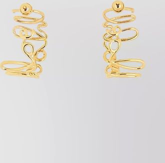 Chlo&eacute; logo earrings