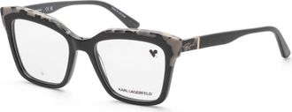 Karl Lagerfeld Womens 52 mm Black Opticals