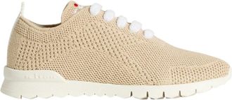 Kiton Cashmere Fit Sneakers - Dames - Sneakers - Beige - 40 EU - Leer - Schoenen