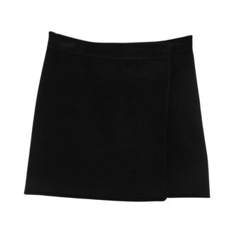 Semicouture Dames, Rokken, Zwart, Maat: XS Wol