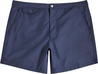 Sunspel Brushed-shell Swim Shorts - Navy - Xxl