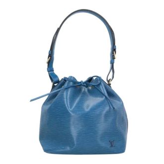 Louis Vuitton Pre-owned Bucket Bags, female, Blue, Size: ONE SIZE Pre-owned Leather louis-vuitton-bags