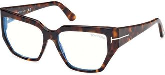 Tom Ford FT5951-B001 Blue Light Block Lenses Eyeglasses - Brown