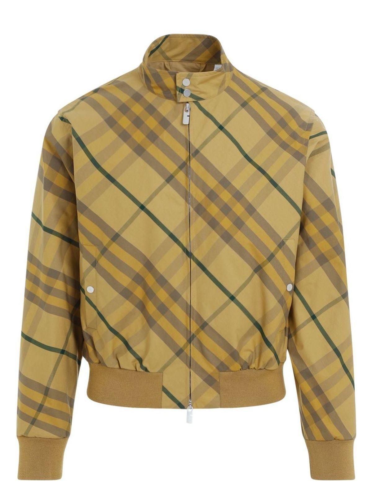 ジャケット BURBERRY Embroidered Polyester Blend Bomber Jacket Burberry Embroidered polyester blend bomber jacket