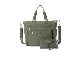 Baggallini Trifecta Convertible Backpack Handbags Thyme, Nylon