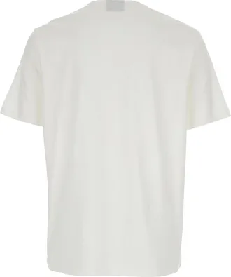 Emporio Armani Mens Crew Neck T-Shirt White Cotton T-Shirts And Polos