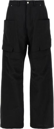 Rick Owens Black Stefan Cargo pants