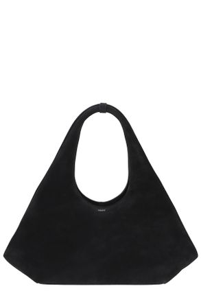 Coperni Black Folded Bag Suede Leather Shoulder Bag