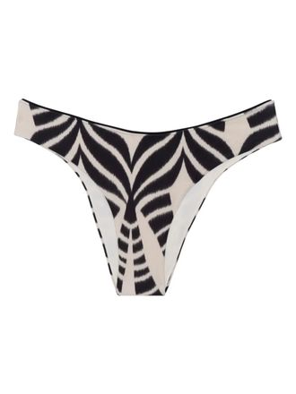 Lenny Niemeyer Bikinislip met print - Zwart