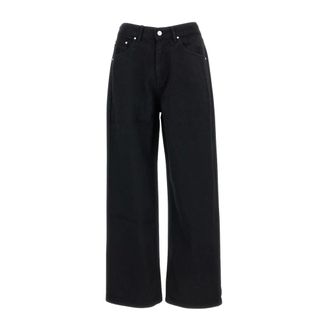 Arte Wide Jeans, male, Black, Size: W30 Loose-fit Jeans
