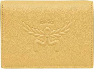 MCM Himmel Snap Wallet - female - MCM - Wallets & Cardholders - Yellow - ONE SIZE - Accessories