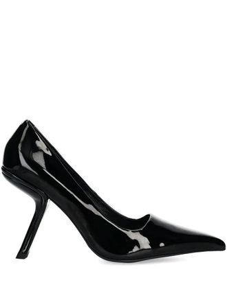 Jeffrey Campbell 100mm pointed-toe sculpted-heel pumps - Black