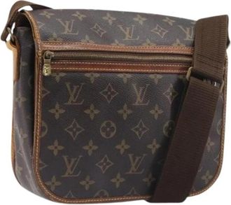 Louis Vuitton Pre-owned Messenger Bosphore PM - Dames - Vintage Schoudertas - Bruin - ONE Size - Leer - Vintage
