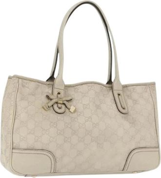 Gucci Pre-owned Tote Bags, female, Beige, Size: ONE SIZE Pre-owned Vintage Tote Bag