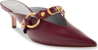 Balenciaga City Mule in Bordeaux at Nordstrom, Size 10Us