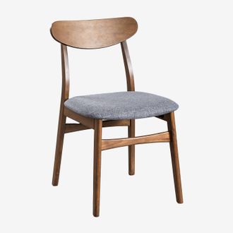 Sklum Sklum - Silla De Comedor En Tela Y Madera Cloda