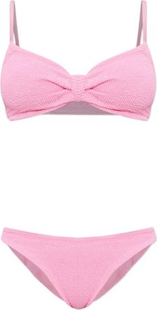 Hunza G Alicia Crinkle Knot Bikini