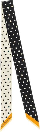 Fendi Womens Bicolor Silk Tie