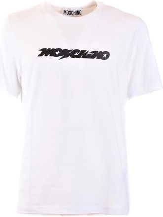 Moschino T-shirts - Heren - T-shirts - Wit - XL - Katoen - Tops