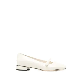 Jimmy Choo London Pumps, female, White, Size: 7 1/2 US Flat Shoes