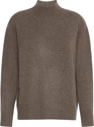 Max Mara Maglia in puro cashmere - Dames - Cashmere truien - Bruin - M - Kasjmier - Truien & Vesten