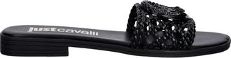 Just Cavalli 80Ra 3S83 Zse 38 - Dames - Sandalen - Zwart - 41 EU - Schoenen