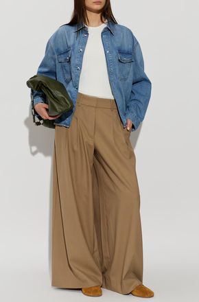 Anine Bing Paxton Denim Shirt, Womens, Blue