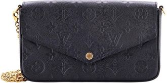 Louis Vuitton Felicie Pochette Monogram Empreinte Leather (Authentic Pre- Loved)