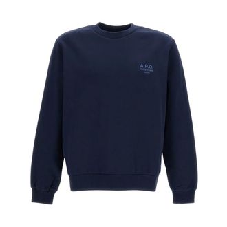 A.P.C. Sweatshirts, male, Blue, Size: S Sweatshirts
