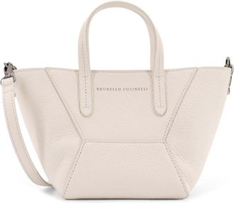 Brunello Cucinelli Bc Duo Leather Crossbody Bag