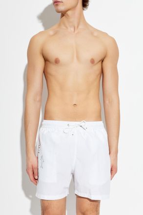 Paul & Shark Swim Shorts, Mens, White