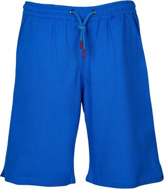 Kiton Korte Broeken, Heren, Blauw, M, Katoen, Shorts