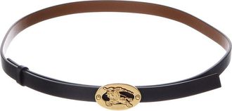Burberry Thin Reversible Leather Belt