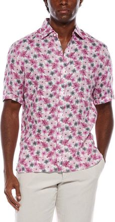 Isaia Linen Sport Shirt