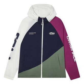 Fila Originale Collection Jacket White Navy Purple F11M429703FDB